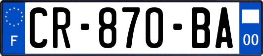 CR-870-BA