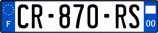CR-870-RS