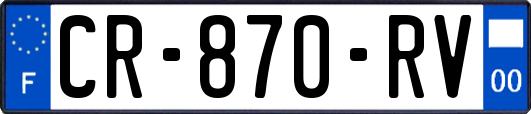 CR-870-RV