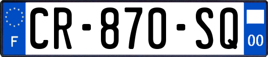 CR-870-SQ