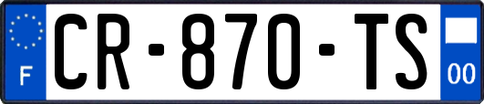 CR-870-TS