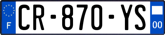 CR-870-YS