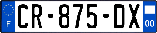 CR-875-DX