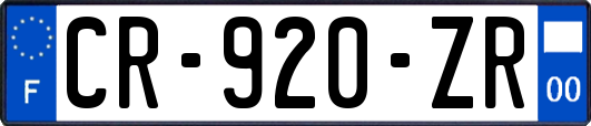 CR-920-ZR