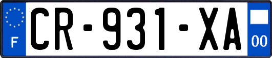 CR-931-XA