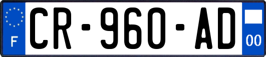 CR-960-AD