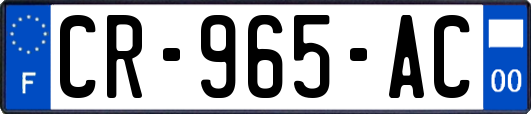 CR-965-AC