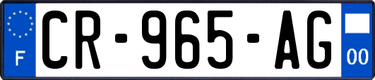 CR-965-AG