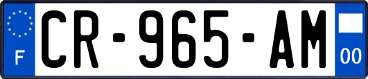 CR-965-AM