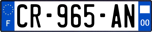 CR-965-AN