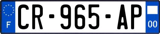 CR-965-AP