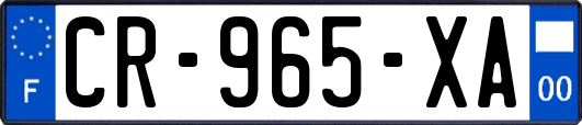 CR-965-XA