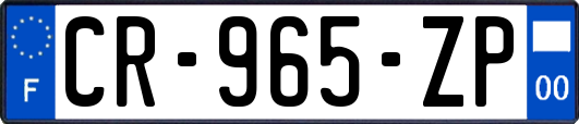CR-965-ZP