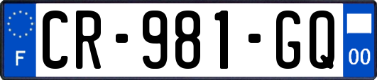 CR-981-GQ