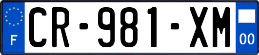 CR-981-XM