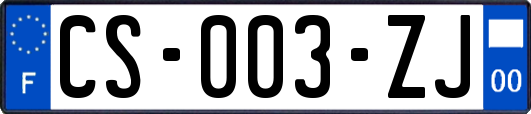 CS-003-ZJ