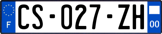 CS-027-ZH