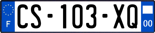 CS-103-XQ