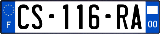 CS-116-RA