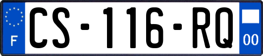 CS-116-RQ