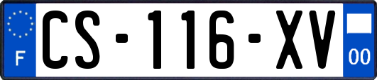 CS-116-XV