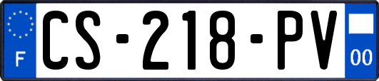 CS-218-PV