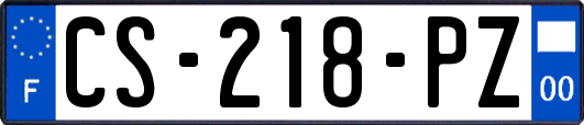 CS-218-PZ