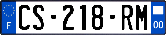 CS-218-RM