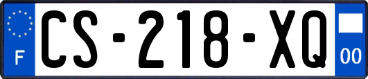 CS-218-XQ