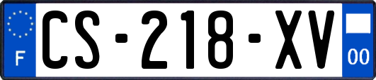 CS-218-XV