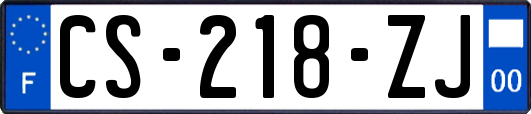 CS-218-ZJ