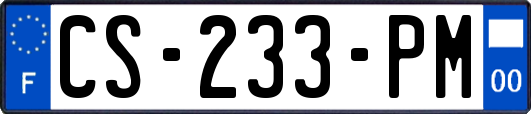 CS-233-PM