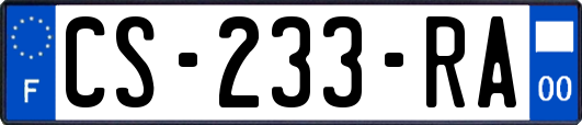 CS-233-RA