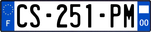 CS-251-PM