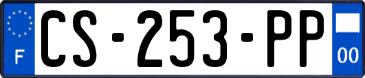 CS-253-PP