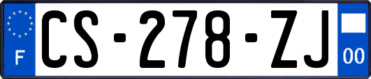 CS-278-ZJ