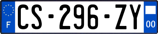 CS-296-ZY