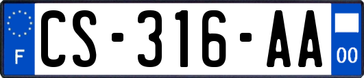 CS-316-AA