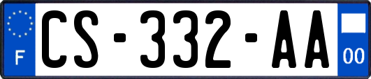 CS-332-AA