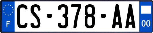 CS-378-AA