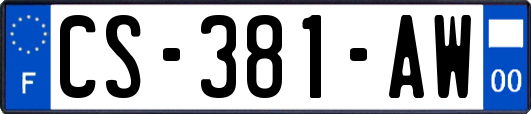 CS-381-AW