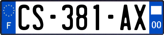 CS-381-AX