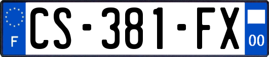 CS-381-FX