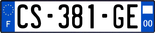 CS-381-GE