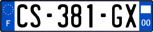 CS-381-GX