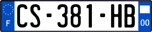 CS-381-HB