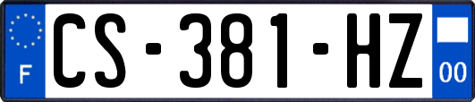 CS-381-HZ