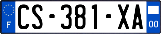 CS-381-XA