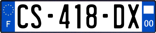 CS-418-DX