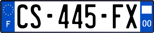 CS-445-FX